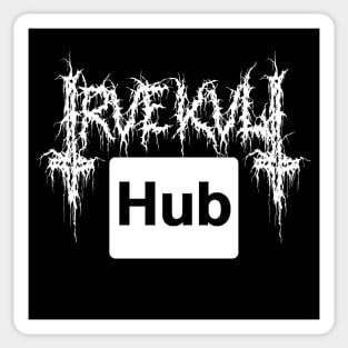 Trve Kvlt Hub Sticker